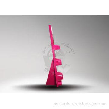 Matt Lamination 3 Tier Advertising Cosmetic Display Stands